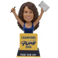 Front Row Amy 2026 Champions bobblehead unveiled — Mount Pleasant Arts news